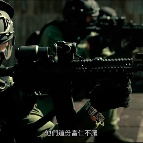 콜트 LE6940 소총을 쓰는 홍콩 교정본부 특수부대