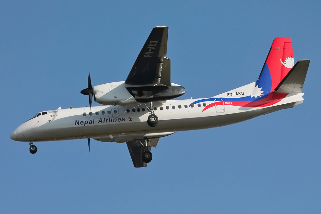 Nepal_Airlines_Xian_MA60_in_new_livery_on_approach_into_Kathmandu.jpg
