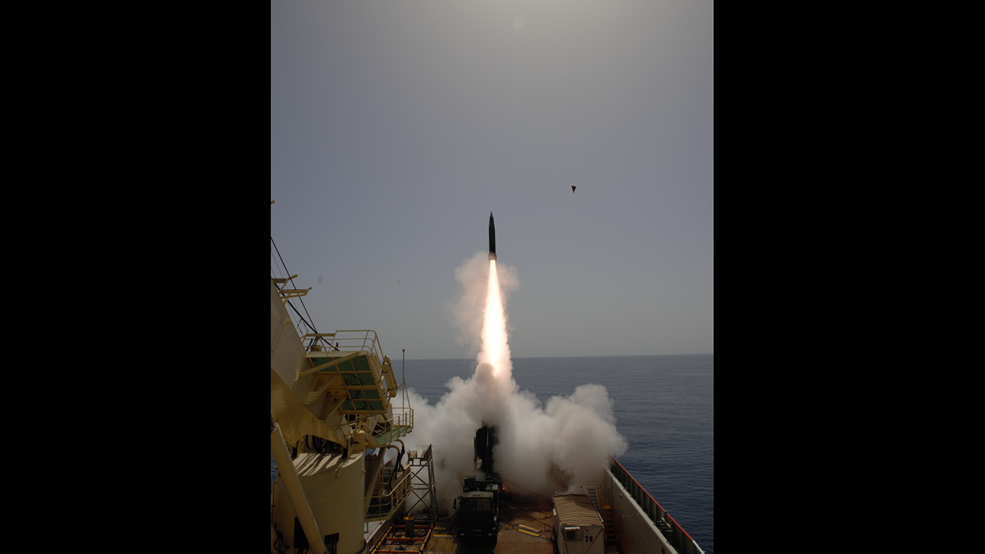 IAI -LORA Ballistic Missile Firing Trial.jpg