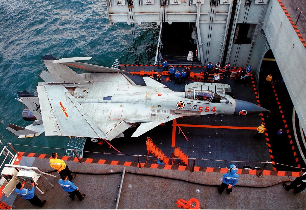 Chinese J-15 Flying Shark Carrier Borne Naval Fighter Jet which can carry SD-10A PL-12 BVRAAM along with YJ-83C-803 Anti-Ship Missiles export pakistan sold operational（3）.jpg