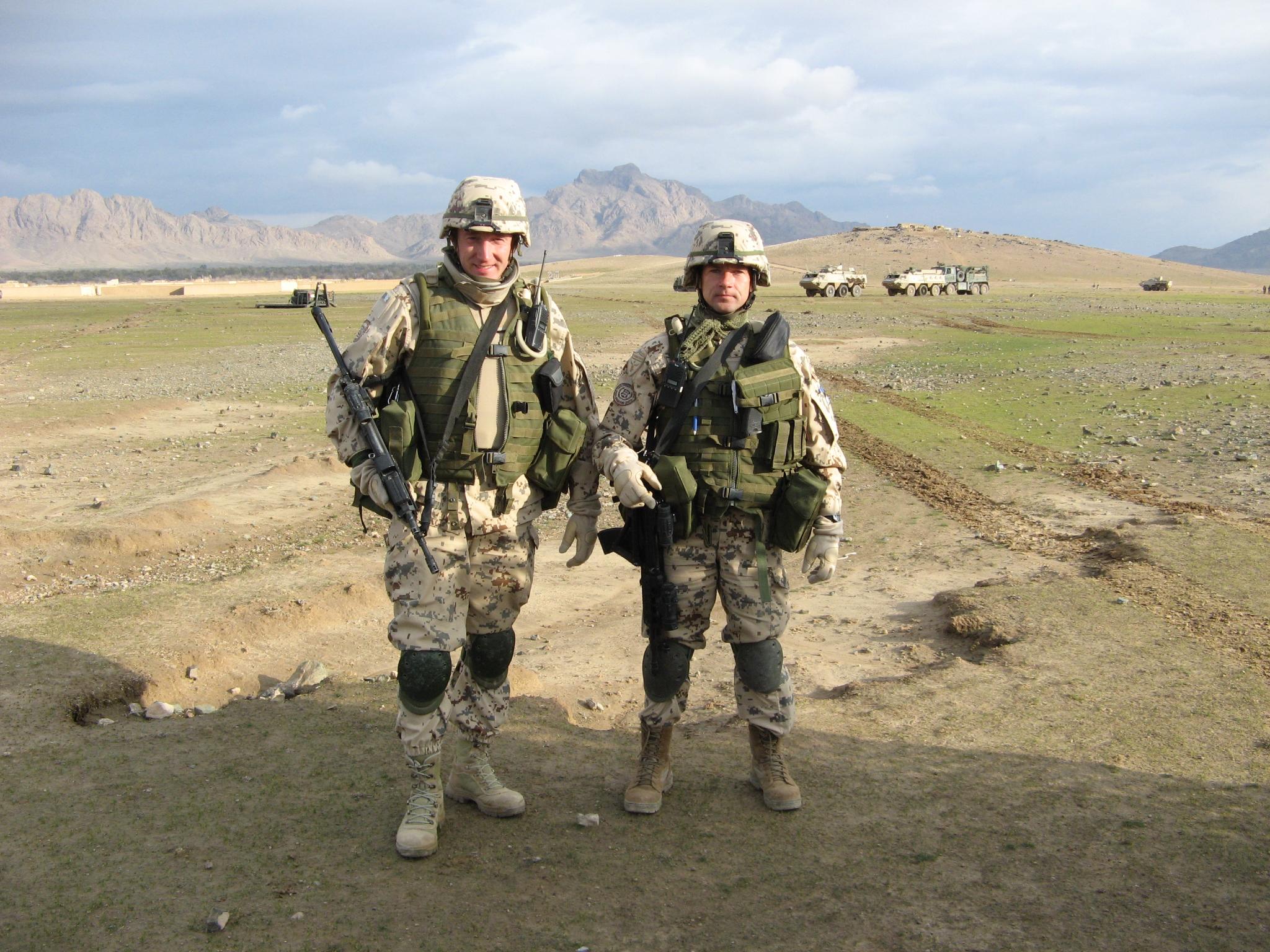 Estonian Army soldiers at Afghanistan 2.JPG