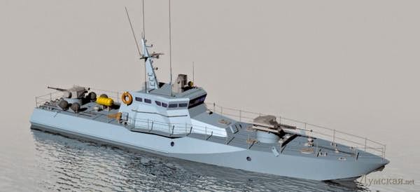 Ukrainian Navy builds several p.58155 Gyurza-M patrol boats armed with two BM-5M.01 Katran-M systems 1.jpg