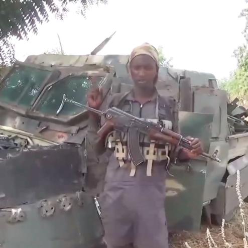 나이지리아 보코하람 자폭공격용 차량과 자폭병