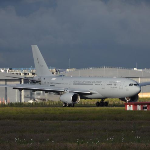 도색을 마친 한국공군용 A330MRTT 공중급유기 1호기 사진(사진교체)