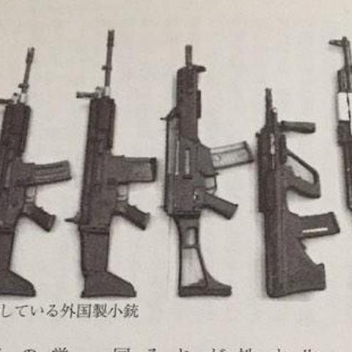 일본 육상 자위대가 테스트 용으로 도입한 외국산 돌격 소총