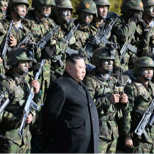 청와대 타격 작전에 등장한 북한군 특수작전대대원들