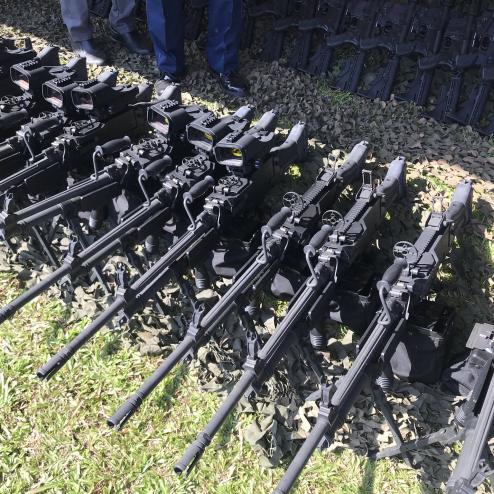 필리핀 국가 경찰이 사용 할 K12 기관총