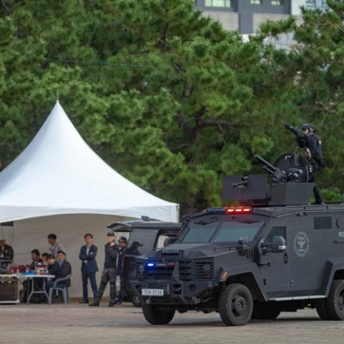 대한민국 경찰특공대의 상징이된 베어캣 장갑차