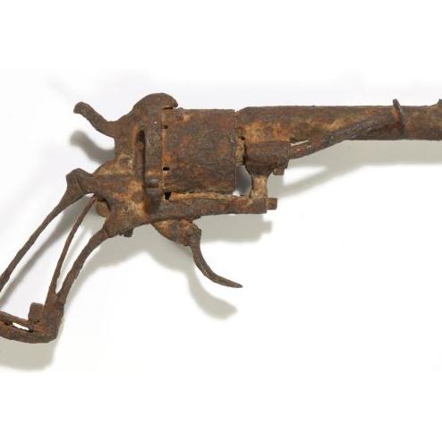 경매에 나온 빈센트 반 고흐가 죽을 때 썼던 권총 Lefaucheux M1858