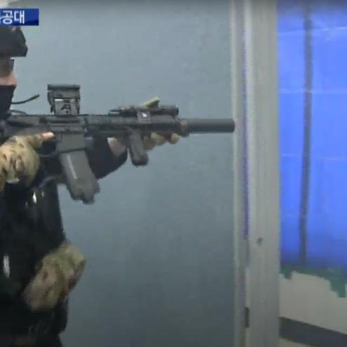 신형 장갑차와 DD MK18 소총을 도입한 대전 경찰 특공대