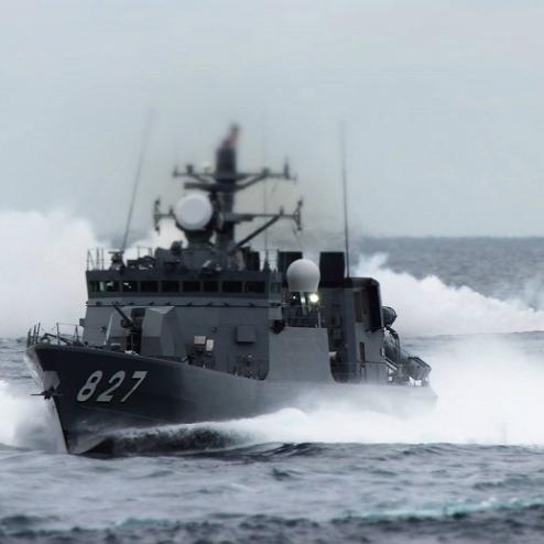 일본 해자대 하야부사급 미사일 보트