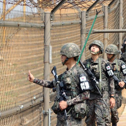 대한민국 휴전선 GOP 근무 병사들의 최근 모습!!! -육군 제1보병사단-