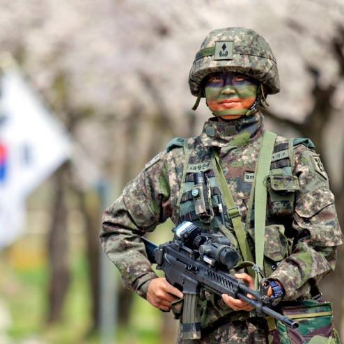 대한민국 육군의 K2C1 소총 사용방법