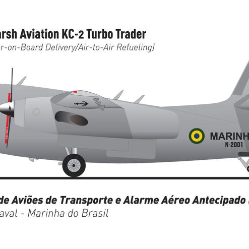 브라질이 계획중인 KC-2 Turbo Trader
