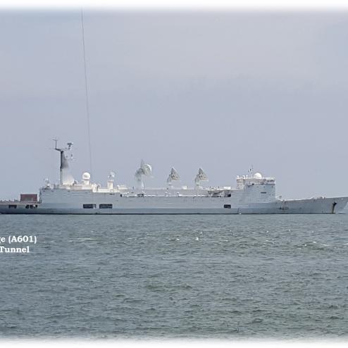 프랑스 해군 미사일 추적함 FS Monge (A601)
