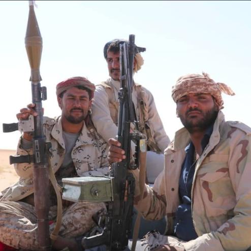 예멘의 PKP 페체네그 기관총