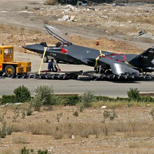Iranian F-313 Stealth Fighter Jet emerges