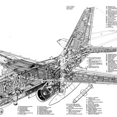 S-3B Viking Cutaway