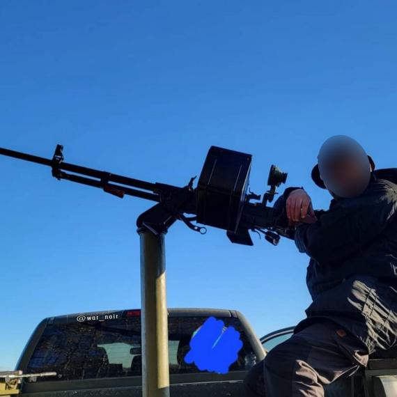 우크라 군에 보급된 의문의 중국 노린코제 중기관총