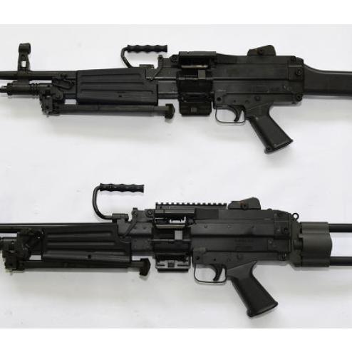 한국 육군 기관총