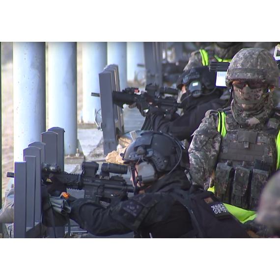 경찰특공대&군경특임대의 합동 훈련 모습들(02.16&02.24)