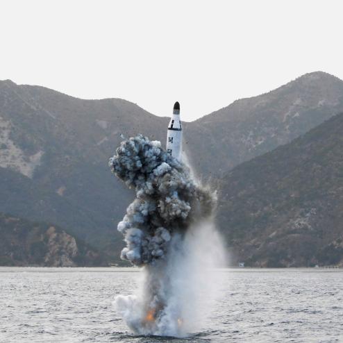북한 SLBM 발사 시험