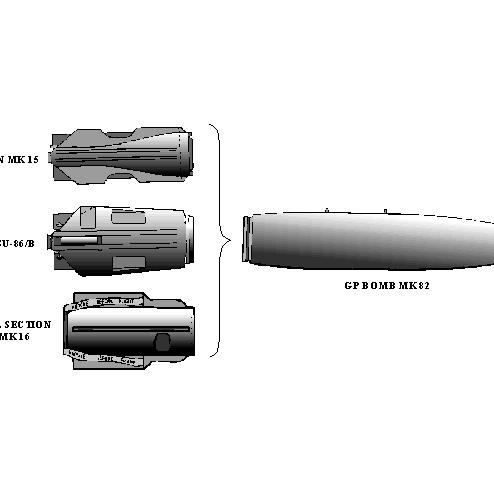 폭탄아닌 폭탄같이 생긴 기뢰 Mk.62/63