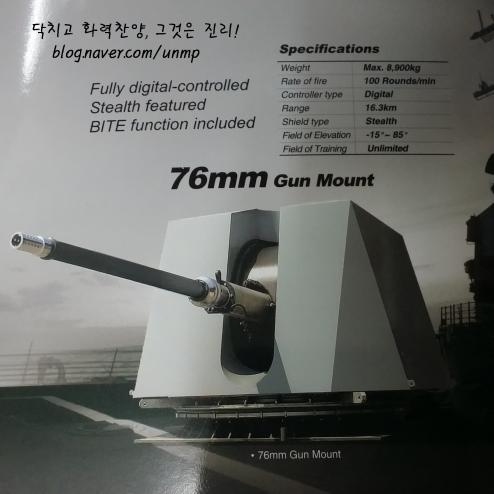 76mm 함포와 40mm 노봉자료