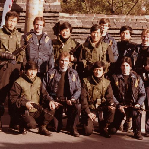 연합 경호 작전을 한 27 특공대와 미국 비밀 경호국 CAT(1984년? 83년?)