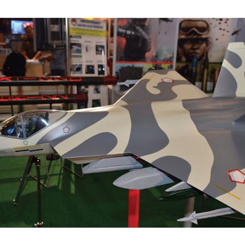 인도네시아 Indo Defense 2014에 선보인 IFX 모형