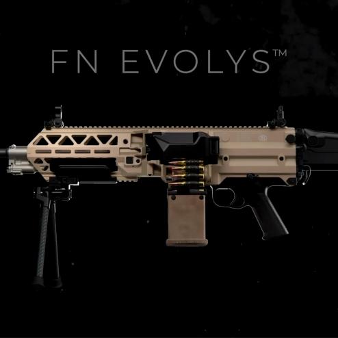 FN 헤르스탈의 신형 경 기관총 FN EVOLYS