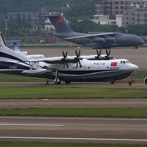 주하이 에어쇼 2016에 처음 등장한 중국 신형 수륙양용기 AG600