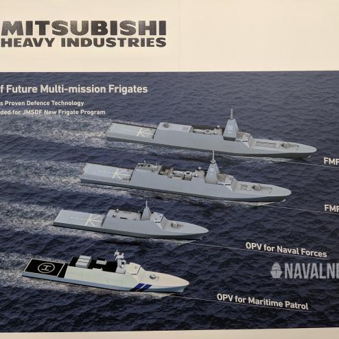 일본 해상자위대 신형 호위함에 대한 새로운 정보