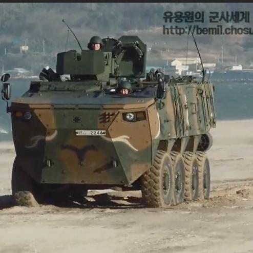 차륜장갑차의 새로운모습(작전,지뢰방호,보병하차)
