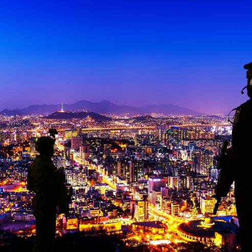 서울의 밤을 지키는 수방사 특수부대(배경 화면 추천)