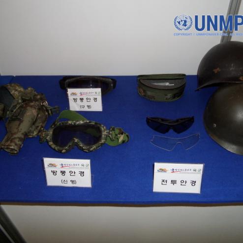 국군의 방풍안경(고글)과 전투안경